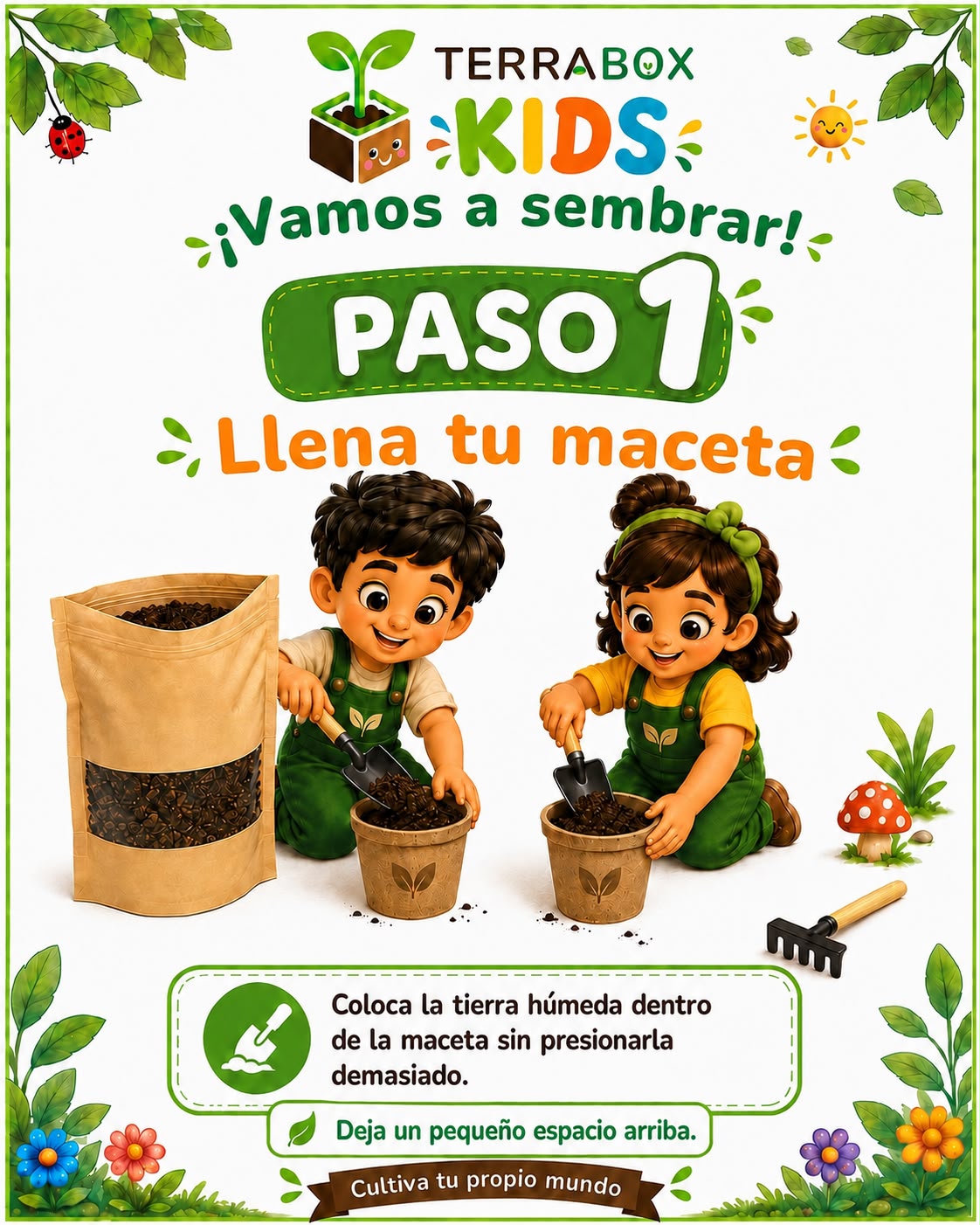 Paso 3 - Tu primer huerto