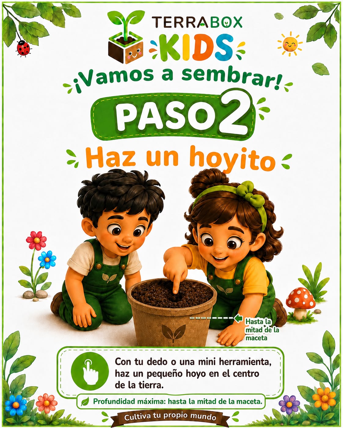 Paso 4 - Tu primer huerto