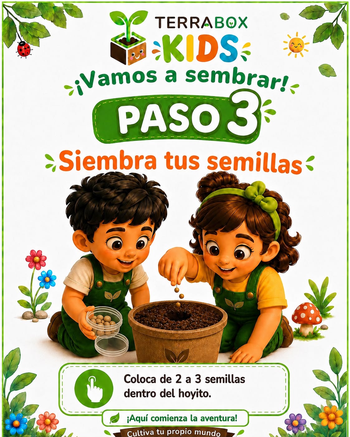 Paso 5 - Tu primer huerto