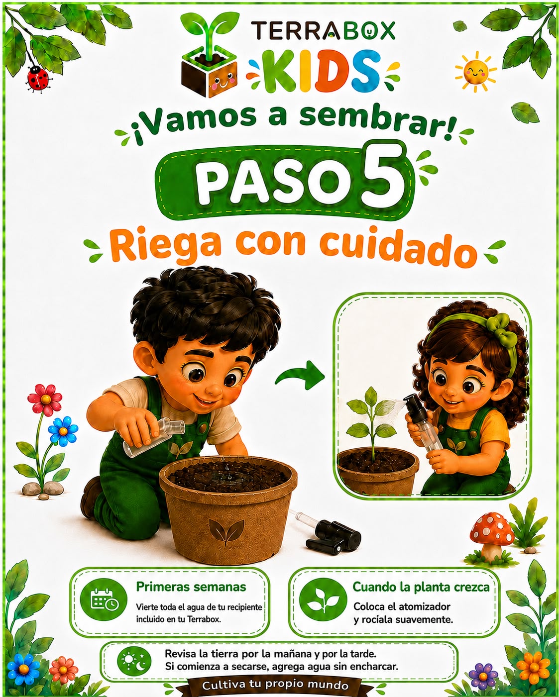 Paso 7 - Tu primer huerto